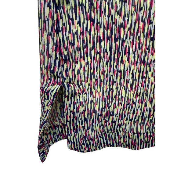 Liz Claiborne Womens Long Sleeve Sheer Blouse XL Colorful Multicolored - Picture 5 of 13